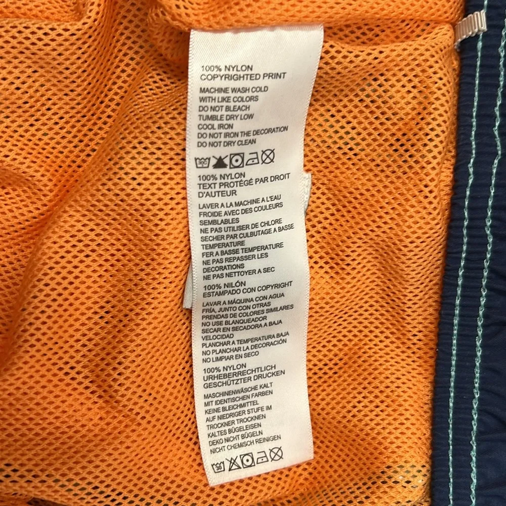 Tommy Bahama Men’s Naples Moorea Marlins Trunks Shorts Orange & Blue‎ Size XXL